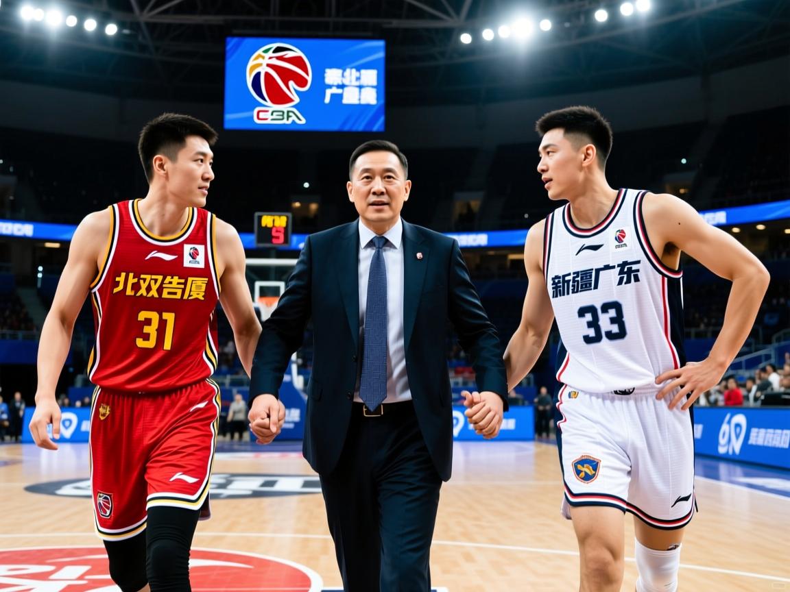 CBA:北京双雄告负,广厦广东领跑!东北德比将上演,新疆换帅欲止颓 第4张